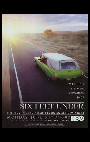 Six Feet Under 11 x 17 TV Poster - Style F