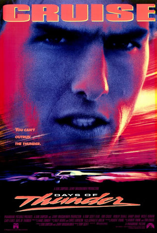 Days of Thunder 27 x 40 Movie Poster - Style A