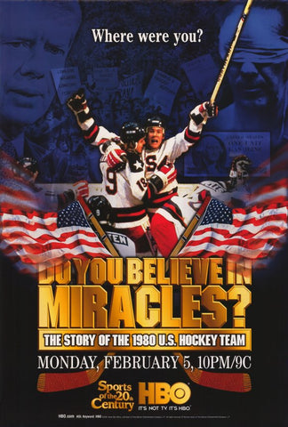 Do You Believe in Miracles? The Story of the 1980 U.S. Hockey Team 11 x 17 Movie Poster - Style A