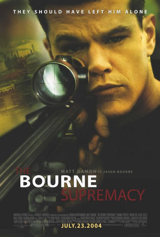The Bourne Supremacy 27 x 40 Movie Poster - Style A