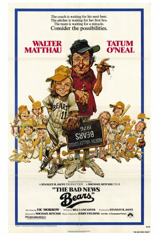 The Bad News Bears 27 x 40 Movie Poster - Style A