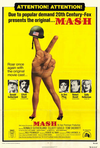 M.A.S.H. 27 x 40 Movie Poster - Style B