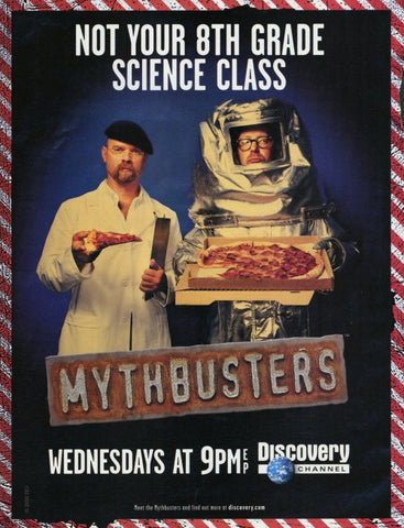 MythBusters 11 x 17 TV Poster - Style A