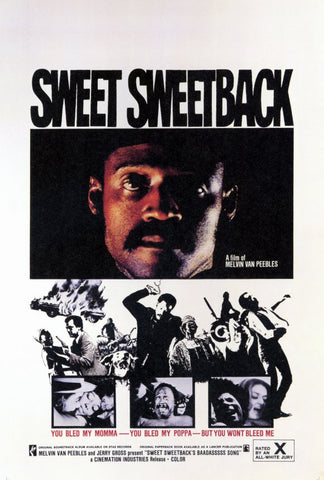 Sweet Sweetback's Baad Asssss Song 27 x 40 Movie Poster - Style A