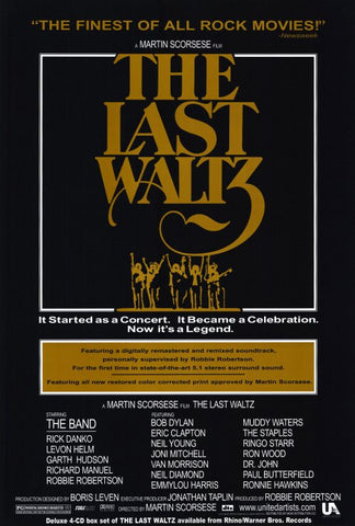 Last Waltz 27 x 40 Movie Poster - Style A