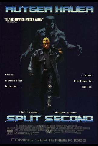 Split Second 27 x 40 Movie Poster - Style B