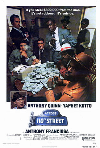 Across 110th Street 27 x 40 Movie Poster - Style A