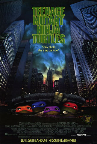 Teenage Mutant Ninja Turtles: The Movie 27 x 40 Movie Poster - Style A