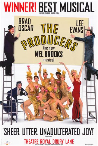 Producers, The (Broadway) 11 x 17 Movie Poster - Style B
