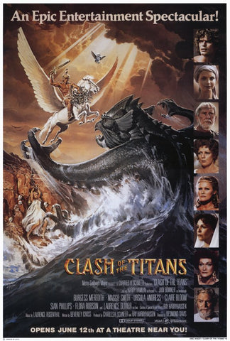Clash of the Titans 27 x 40 Movie Poster - Style B