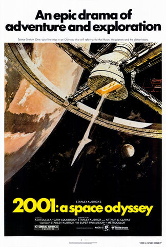 2001: A Space Odyssey 27 x 40 Movie Poster - Style B