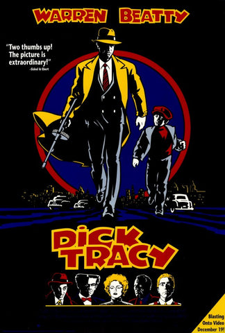 Dick Tracy 27 x 40 Movie Poster - Style H