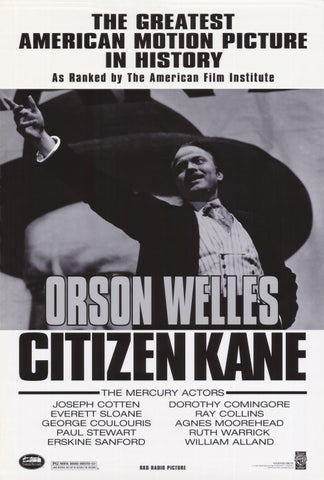 Citizen Kane 27 x 40 Movie Poster - Style A