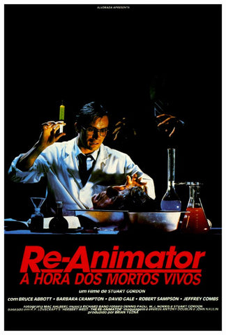 Re-Animator 27 x 40 Movie Poster - Brazilian Style A