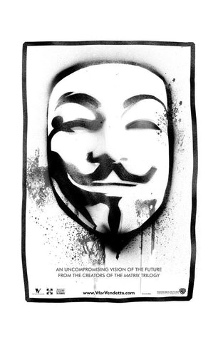 V for Vendetta 11 x 17 Movie Poster - Style N