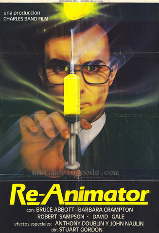 Re-Animator 27 x 40 Movie Poster - Spanish Style A