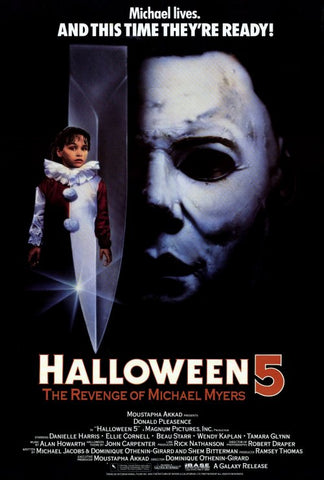 Halloween 5: The Revenge of Michael Myers 27 x 40 Movie Poster - Style A