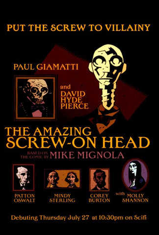 The Amazing Screw-On Head 27 x 40 Movie Poster - Style A