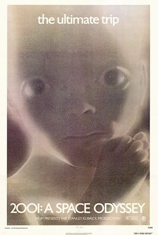2001: A Space Odyssey 27 x 40 Movie Poster - Style C