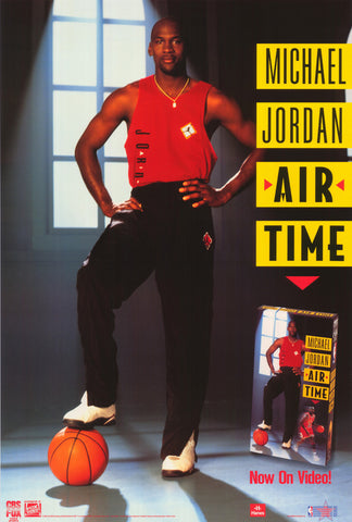Michael Jordan: Air Time 27 x 40 Movie Poster - Style A
