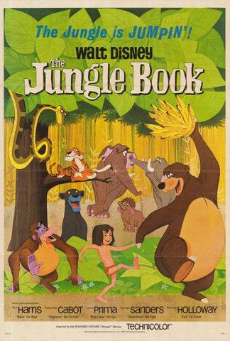 The Jungle Book 27 x 40 Movie Poster - Style B