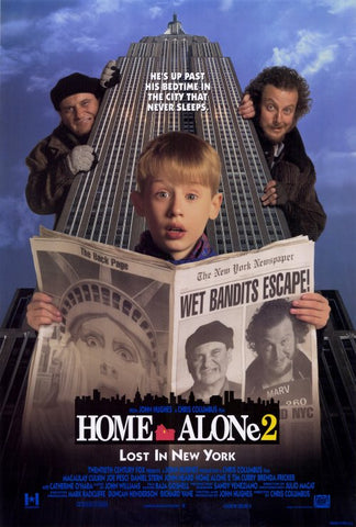 Home Alone 2 Lost in New York 27 x 40 Movie Poster - Style A