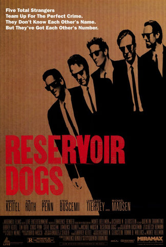 Reservoir Dogs 27 x 40 Movie Poster - Style E