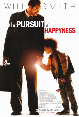 The Pursuit of Happyness 27 x 40 Movie Poster - Style A