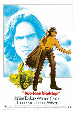 Two Lane Blacktop 11 x 17 Movie Poster - Style C