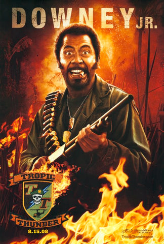 Tropic Thunder 27 x 40 Movie Poster - Style C