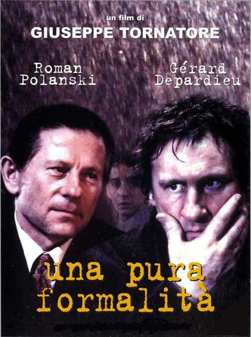 A Pure Formality 11 x 17 Movie Poster - Italian Style A