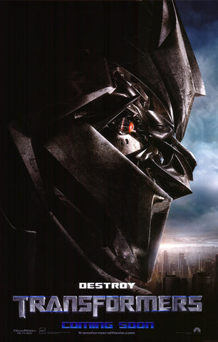 Transformers 11 x 17 Movie Poster - Style F