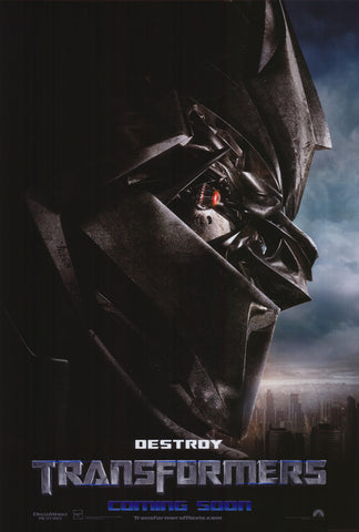 Transformers 27 x 40 Movie Poster - Style E