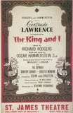 King And I, The (Broadway) 11 x 17 Poster - Style A