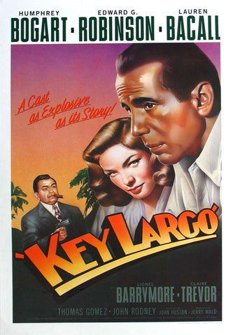 Key Largo 11 x 17 Movie Poster - Style K