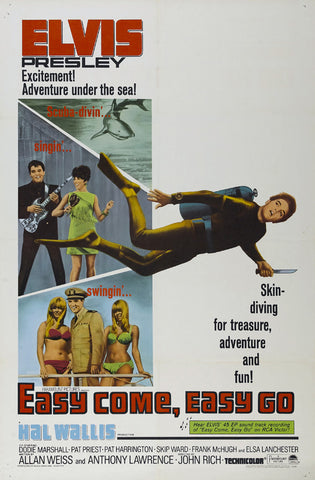 Easy Come, Easy Go 11 x 17 Movie Poster - Style I