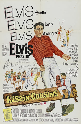Kissin' Cousins  11 x 17 Movie Poster - Style A