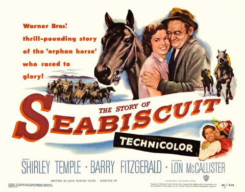 The Story of Seabiscuit 22 x 28 Movie Poster - Style A