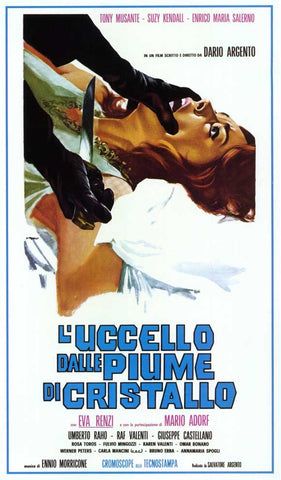 Bird with Crystal Plumage 20 x 40 Movie Poster - Italian Style A