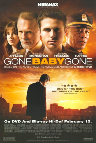 Gone Baby Gone 27 x 40 Movie Poster - Style B