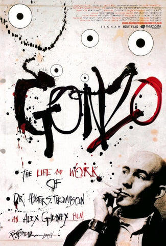 Gonzo: The Life and Work of Dr. Hunter S. Thompson 11 x 17 Movie Poster - Style A
