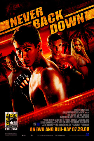 Never Back Down 27 x 40 Movie Poster - Style B