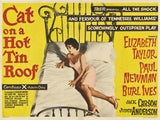 Cat On a Hot Tin Roof 30 x 40 Movie Poster UK - Style A