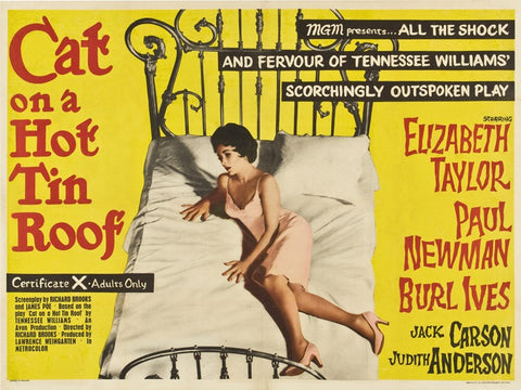 Cat On a Hot Tin Roof 30 x 40 Movie Poster UK - Style A