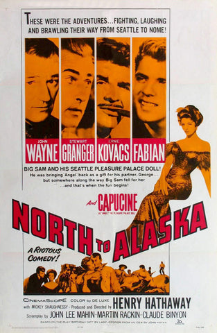 North to Alaska 11 x 17 Movie Poster - Style B