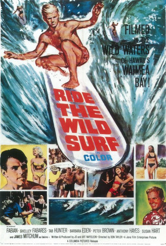Ride The Wild Surf 27 x 40 Movie Poster - Style B