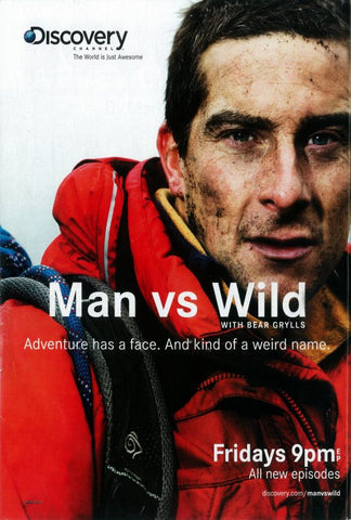 Man vs. Wild 27 x 40 TV Poster - Style A