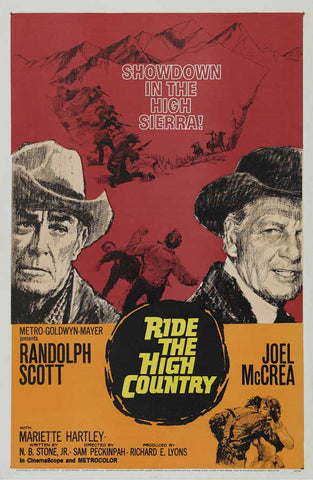 Ride the High Country 11 x 17 Movie Poster - Style A