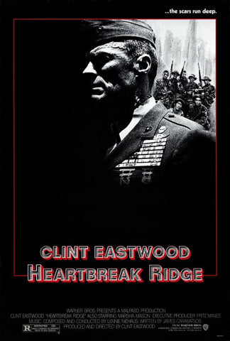 Heartbreak Ridge 27 x 40 Movie Poster - Style C