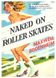 Naked on Roller Skates 11 x 17 Retro Book Cover Poster